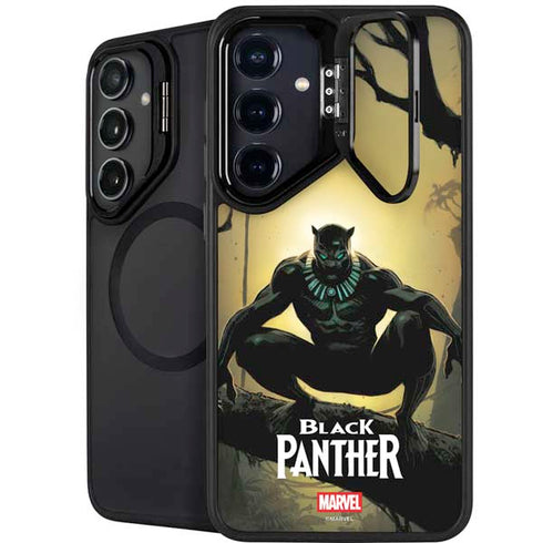 Marvel Black Panther TChalla King of Wakanda Galaxy S24 Plus Kickstand Case